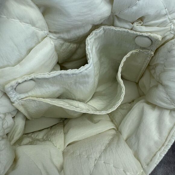 Authentic Bottega Veneta Tech Mini Small Padded Tech Cassette Shoulder Bag White - Picture 8 of 13